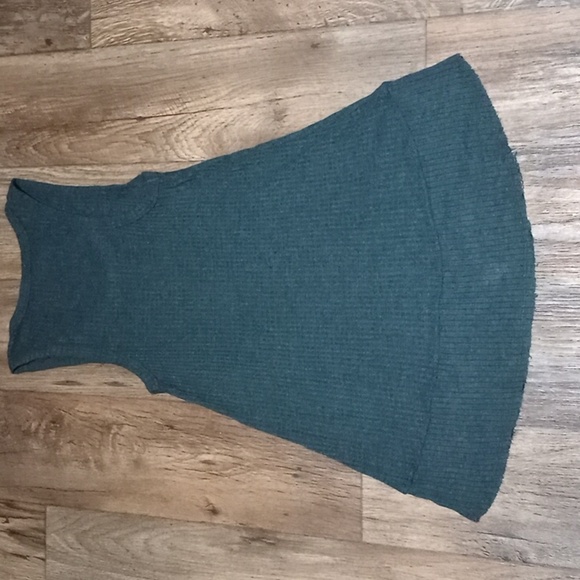 Sleeveless Gray Tunic Dress Cover Up - Picture 4 of 4